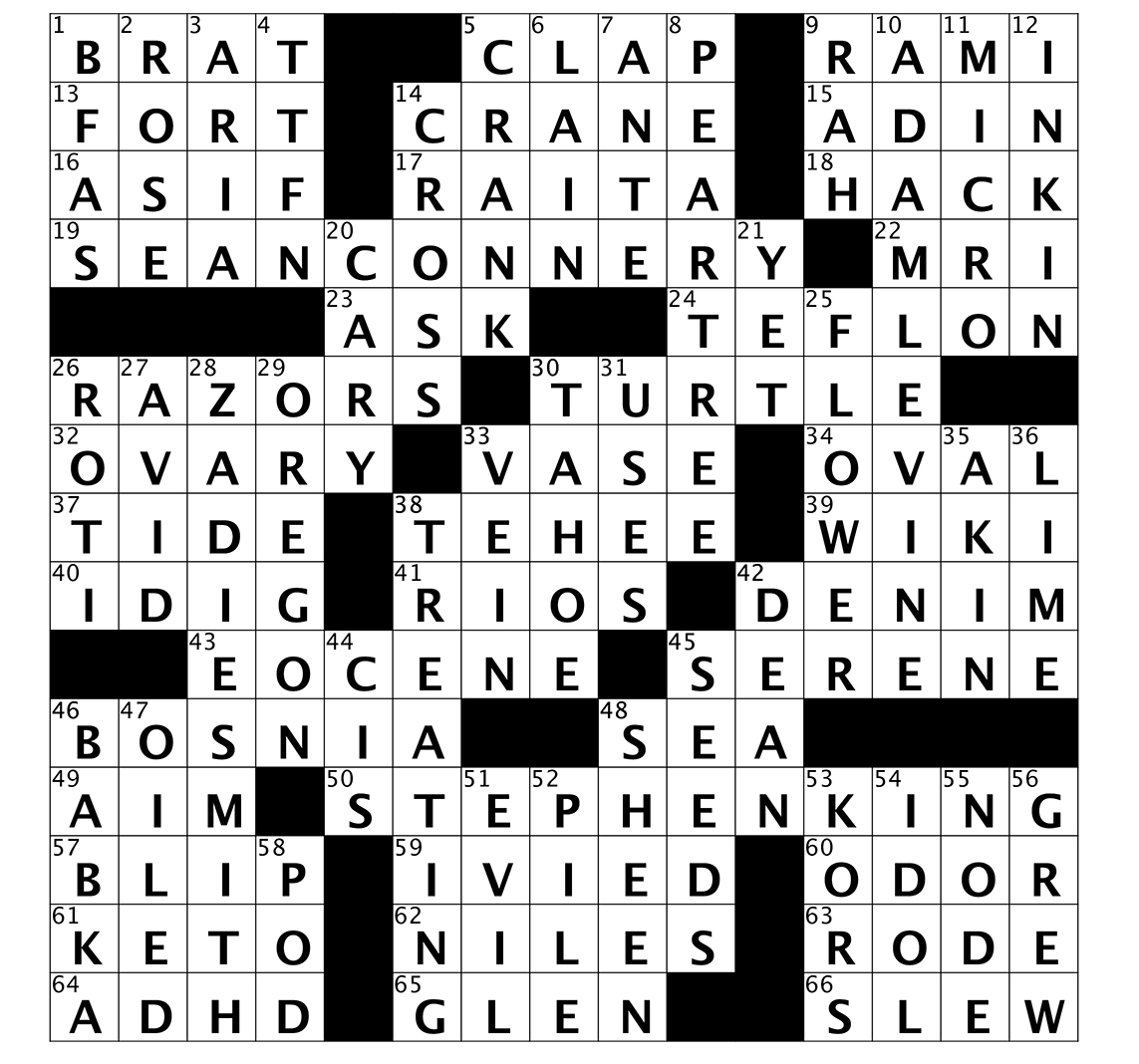 Crossword school colors university of puget sound